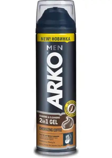 Arko Men Coffee Tıraş Jeli: Enerjik ve Canlandırıcı Günlük Bakım Ürünü