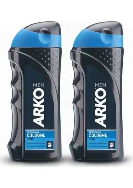 Arko Men Cool 2'li Tıraş Kolonyası Erkekler İçin Ferahlatıcı ve Hijyen Sağlayan Ürün
