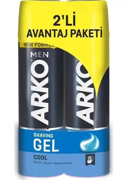 Arko Men Cool Tıraş Jeli: Erkekler İçin Ferahlatıcı ve Cilt Dostu Tıraş Çözümü