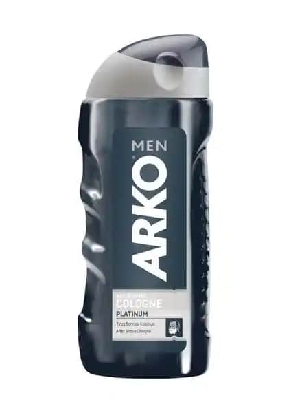 Arko Men Tıraş Kolonyası Platinum Erkekler İçin Kalıcı ve Ferahlatıcı Koku Özelliği