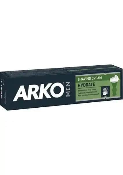 Arko Men Tıraş Kremi-Hydrate: Hassas Ciltler İçin Nemlendirici ve Rahatlatıcı Tıraş Çözümü