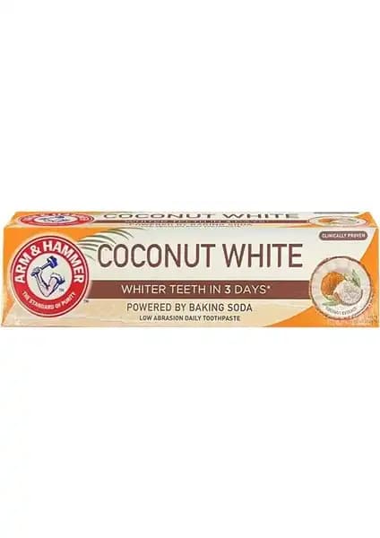 Arm & Hammer Coconut White Diş Macunu: Doğal İçerikli Beyazlatıcı ve Ferahlatıcı Ağız Bakım Ürünü
