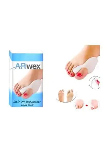 Arwex Silikon Makaralı Ayak Baş Parmak Kemik Bunyon Koruyucu İncelemesi