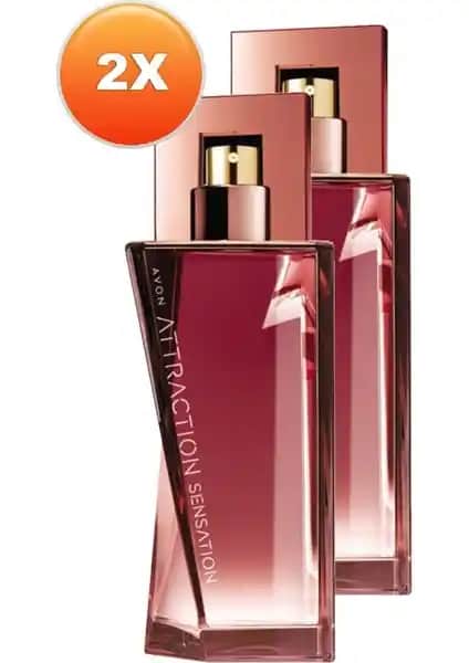 Avon Attraction Sensation Kadın Parfüm Seti 50ml x 2 Şık ve Kalıcı Kokular