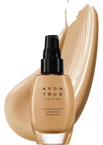Avon Calming Effects Rahatlatıcı ve Işıltı Veren Fondöten - Doğal Görünüm İçin Uygun