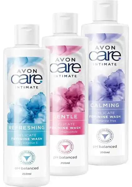 Avon Care Intimate Temizleyici Paketi Hassas Bölge Bakımı ve Günlük Temizlik için