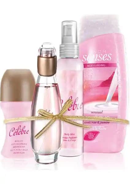 Avon Celebre Kadın Parfüm Seti: Şık ve Çok Yönlü Güzellik ve Bakım Ürünü
