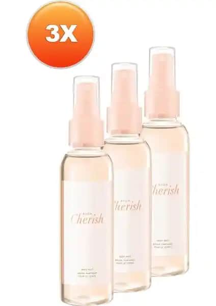 Avon Cherish Bayan Vücut Spreyi: Kalıcı ve Hafif Şeftali Aromasıyla Günlük Kullanım