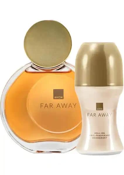 Avon Far Away Edp 50 ml Kadın Parfüm ve Roll-On Seti – Egzotik ve Kalıcı Koku Çeşidi