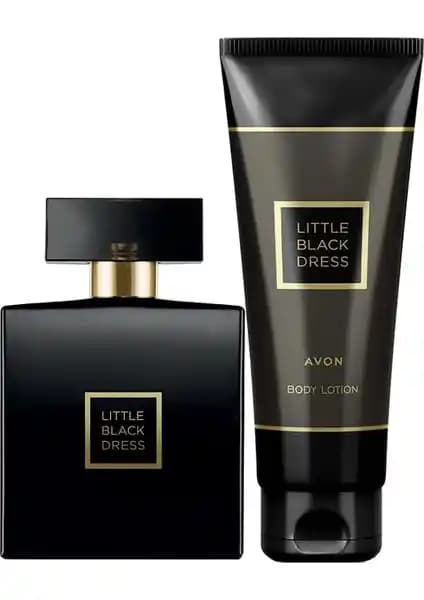 Avon Little Black Dress Kadın Parfüm ve Vücut Losyonu Seti Şık ve Kalıcı Koku Sunan Hediye Seçeneği