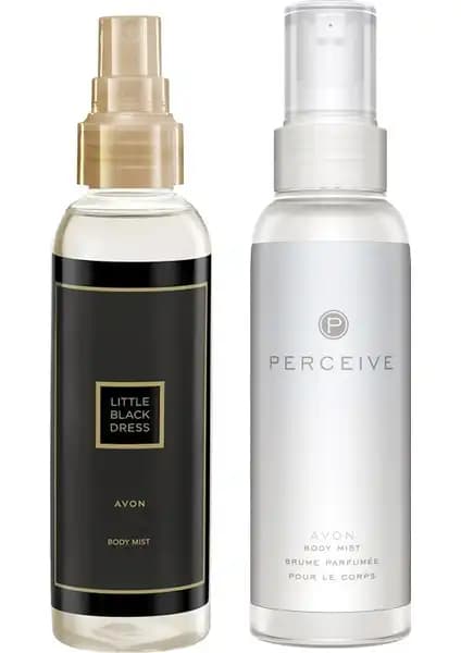 Avon Little Black Dress ve Perceive Kadın Vücut Spreyi Paketi: Şık ve Ferah Kokularıyla Günlük Kullanım