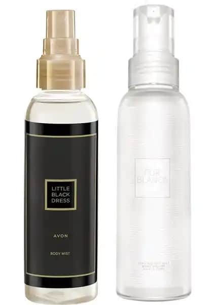 Avon Little Black Dress ve Pur Blanca Kadın Vücut Spreyi Paketi: Şıklık ve Ferahlık Sunan Set