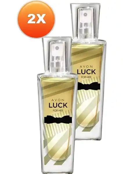 Avon Luck Kadın Parfüm Edp 30 Ml İkili Seti Zarif ve Çekici Koku Deneyimi Sunar