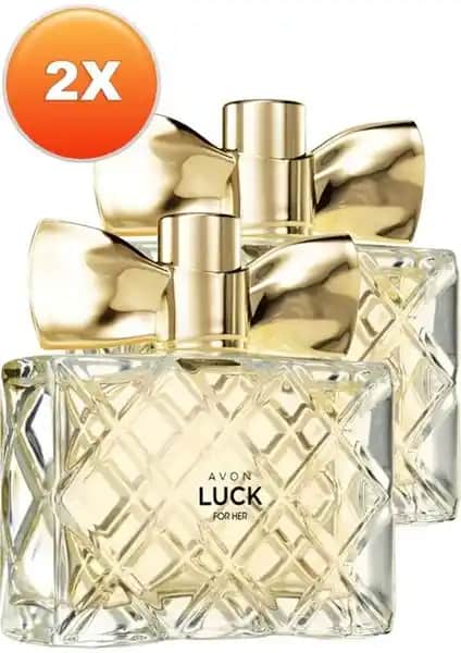 Avon Luck Kadın Parfüm Edp 50 Ml İkili Set Zarif ve Kalıcı Koku Özellikleri