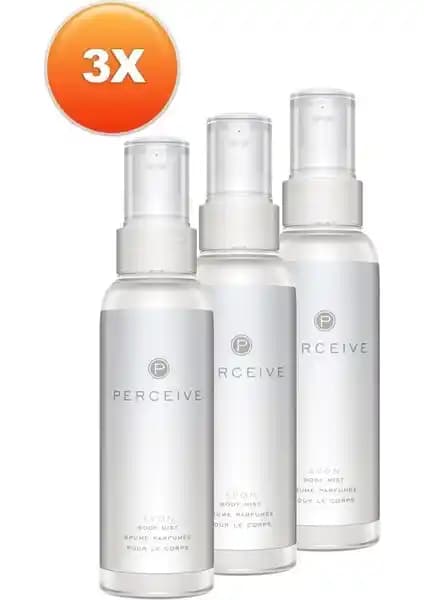 Avon Perceive Body Mist Seti: Doğa Dostu, Tropikal Çiçek Kokulu Ferahlatıcı Vücut Spreyi