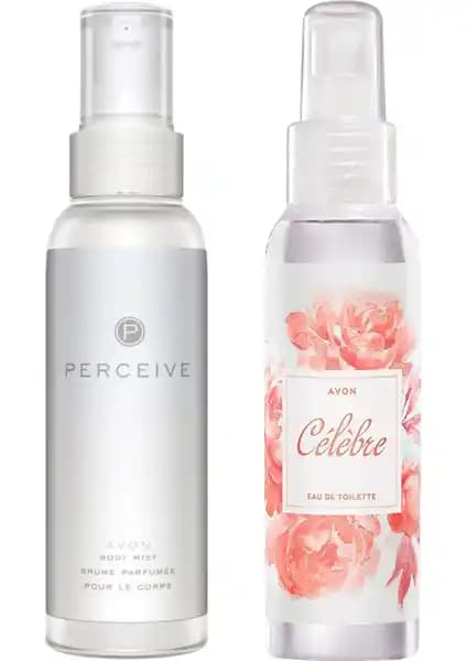 Avon Perceive ve Celebre Kadın Vücut Spreyi Paketi: Ferah ve Kalıcı Kokularla Günlük Şıklık