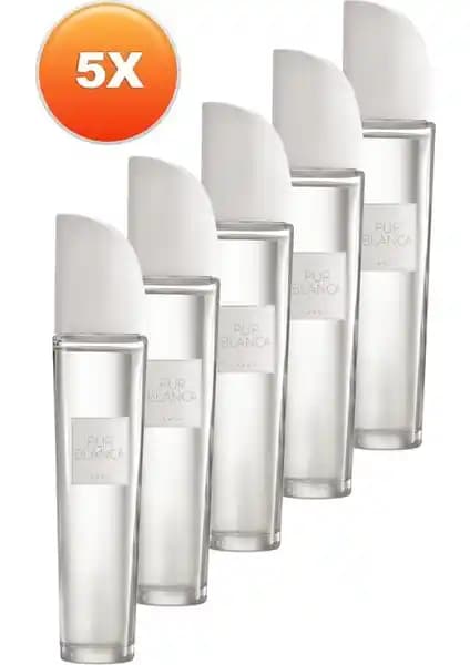 Avon Pur Blanca Kadın Parfüm Edt 50 Ml Beşli Set Zarif ve Çiçeksi Kokuların Büyüleyici Dünyası