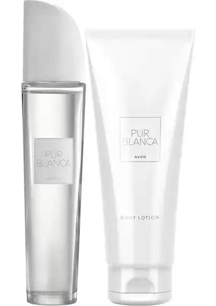 Avon Pur Blanca Kadın Parfüm ve Vücut Losyonu Seti Zarif Tasarımı ve Ferah Aromasıyla Öne Çıkar