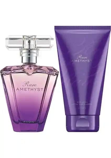 Avon Rare Amethyst Edp ve Vücut Losyonu Seti Kalıcı ve Zarif Koku Deneyimi Sunar