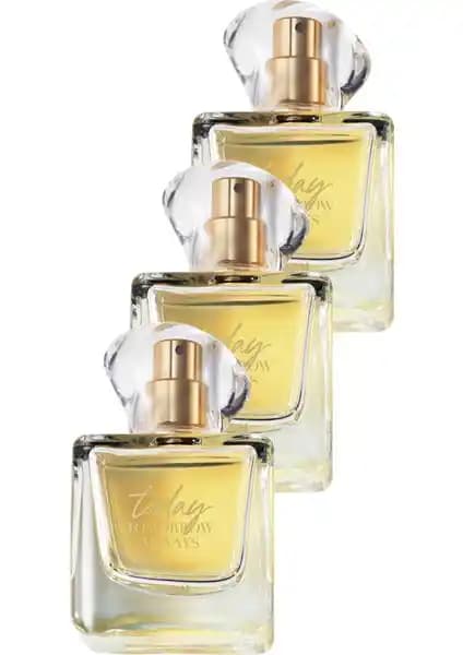 Avon Today Kadın Parfüm Edp 50 Ml Üçlü Set Zarif ve Kalıcı Koku Deneyimi