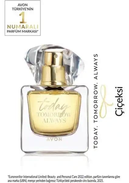 Avon Today Tomorrow Always Edp Kadınlar İçin Çiçeksi ve Kalıcı Günlük Parfüm