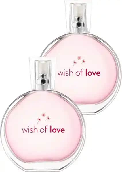 Avon Wish Of Love Edt 50 ml Kadın Parfüm Seti Zarif ve Kalıcı Çiçeksi ve Meyvemsi Kokular
