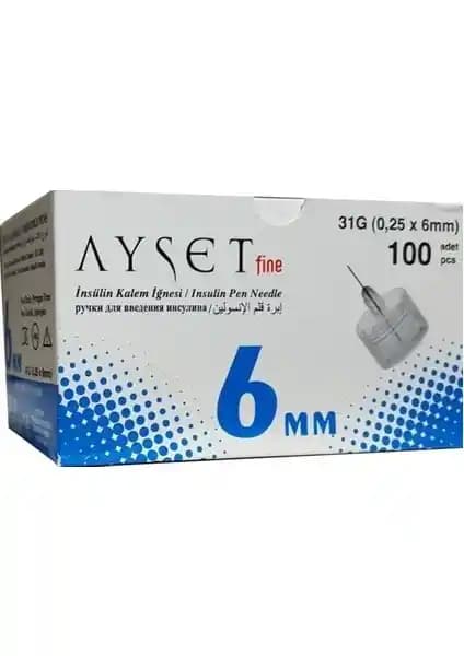 Ayset Fine İnsülin Kalem İğnesi: Güvenli ve Konforlu Enjeksiyon Deneyimi Sağlayan Ürün