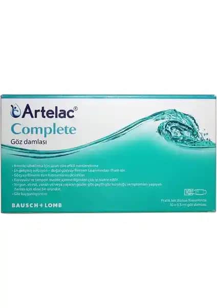 Bausch & Lomb Artelac Complete Tek Dozluk Göz Damlası Göz Sağlığı ve Rahatlığı İçin