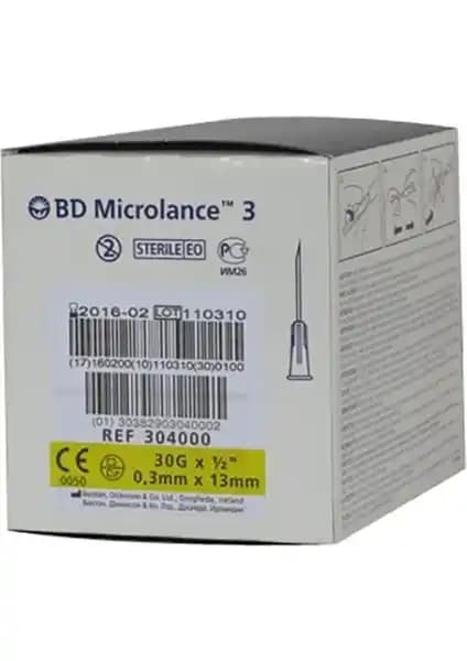 BD Microlance Mezoterapi İğne Ucu 30g 13mm Profesyonel Kullanım İçin Güvenilir