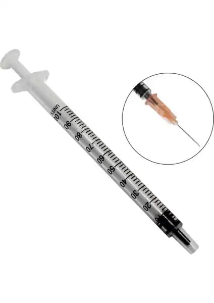 Berika 1cc Steril Tek Kullanımlık İnsülin Enjektörü Diyabet ve Sağlık Profesyonelleri İçin