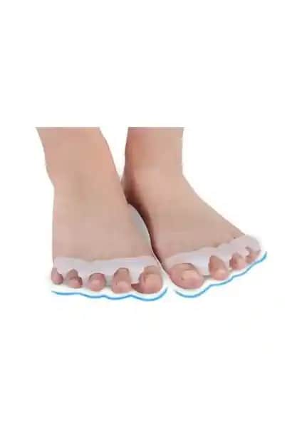Berrin Store 5 Parmak Ayıran Silikon Makara ile Ayak Sağlığınızı Koruyun ve Deformiteleri Önleyin