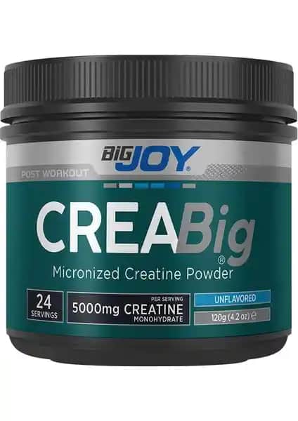 Bigjoy Crea Big Micronized Kreatin Tozuyla Güç ve Performans Artışını Yönetin