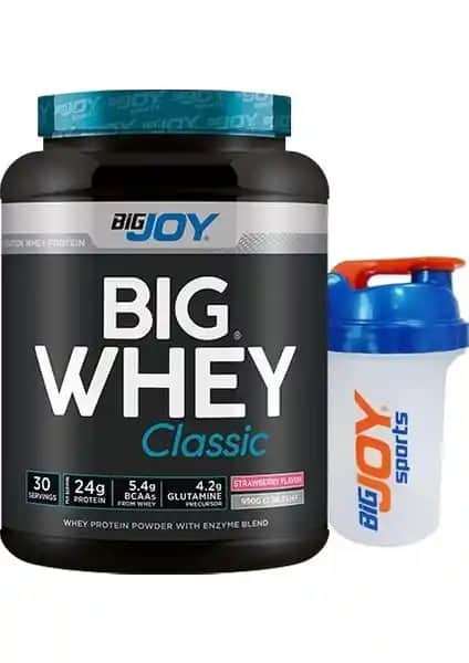 Bigjoy Sports Big Whey Classic Whey Protein Tozu Çilek Aroması Özellikleri ve Kullanım Rehberi