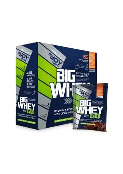 Bigjoy Sports Big Whey Go Whey Protein Tozu: Yüksek Kaliteli ve Pratik Spor Destek Ürünü
