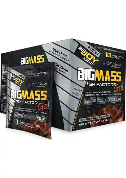Bigjoy Sports Bigmass Mass Gainer: Kas Gelişimini Destekleyen Pratik Takviye Ürünü