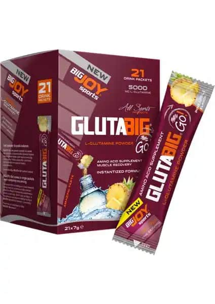 Bigjoy Sports Glutabig L-Glutamin: Enerji ve Kas Sağlığı İçin Pratik Takviye Çözümü