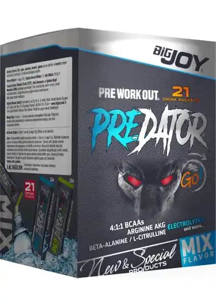 Bigjoy Sports Predator Preworkout: Güç ve Performansı Artıran Yenilikçi Spor Takviyesi