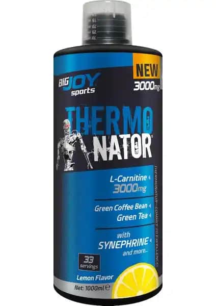 Bigjoy Sports Terminator L-Carnitine ile Enerji ve Yağ Yakımını Destekleyen Spor Takviyesi