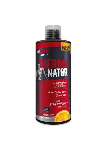 BigJoy Terminatör Termojenik Kafein Portakal Aroması 1000ml Enerji ve Performans Artırıcı