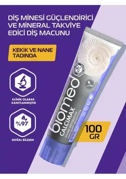 Biomed Calcimax Diş Macunu ile Diş Mine Güçlendirme ve Hassasiyet Azaltma