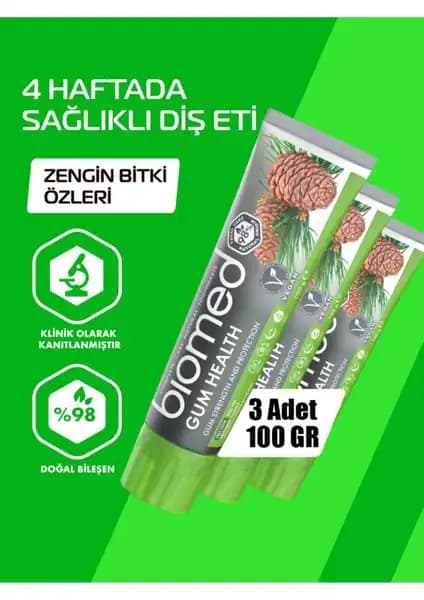 Biomed Gum Health Doğal Diş Eti Bakım Diş Macunu: Sağlıklı Gülüşler İçin Güçlü ve Doğal Çözüm