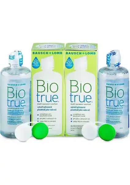 Biotrue 300 ml + 300 ml Çift Paket Göz Sağlığı ve Lens Temizliği İçin Güvenilir Çözüm