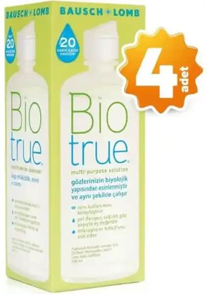 Biotrue 300 ml Günlük Kontakt Lens Temizleme ve Nemlendirme Solüsyonu