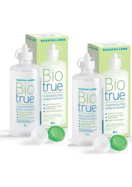 Biotrue 300ML Solüsyon ile Günlük Kontakt Lens Bakımı ve Göz Sağlığı Koruma