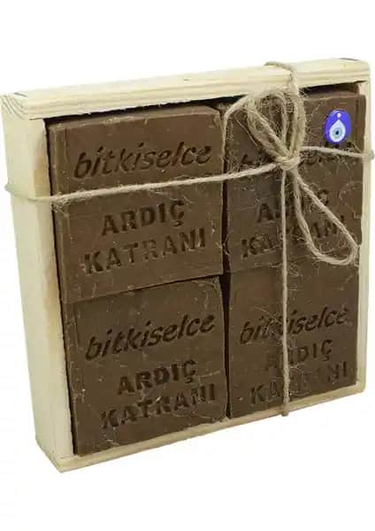 Bitkisel El Yapımı Arıç Katranı Sabunu Doğal Cilt ve Saç Bakımı İçin Güçlü Bir Alternatif