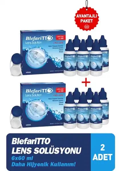 Blefaritto Lens Solüsyonuyla Güvenli Kontakt Lens Bakımı ve Temizlik Rehberi