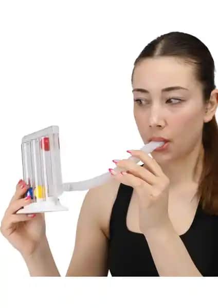 Bluewell Triflo 3 Top Solunum Egzersiz Cihazı ile Solunum Fonksiyonlarınızı Güçlendirin ve Sağlığınızı Koruyun
