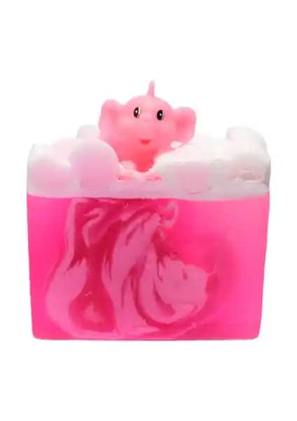 Bomb Cosmetics Pink Elephants & Lemonade Sabun Dilimi Doğal ve Ferahlatıcı Temizlik Ürünü