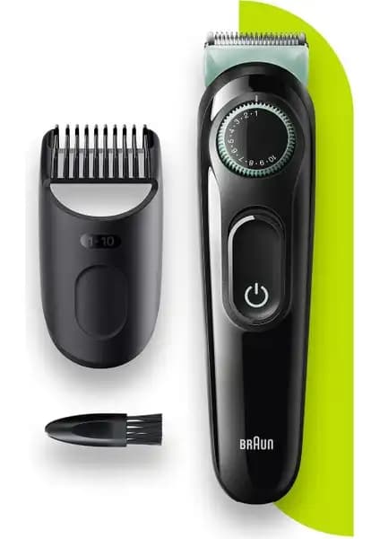 Braun BT 3321 Çok Yönlü Erkek Bakım Şekillendirici: Ayarlanabilir Tarak ve Hassas Kesim Özelliği