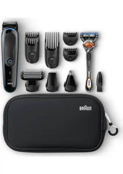 Braun MGK3980 Çoklu Bakım Kiti: Çok Fonksiyonlu ve Ergonomik Tıraş Çözümü